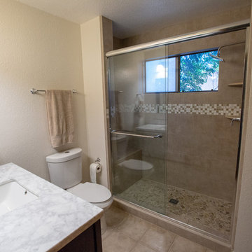 Modern Bathroom Remodel in Stockton (bathCRATE Treasure Avenue II)