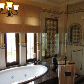Rooms - Bathrooms - With Antique Chinese Design Elements