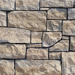 Coronado Stone Products - Coronado Carolina Rubble Stone - Color: Sandstone - Manufactured Stone - Products