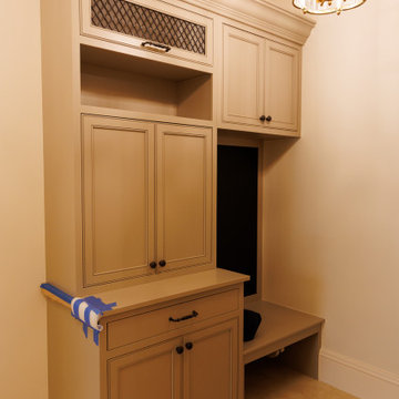 Custom Entryway Drop Zone Nook