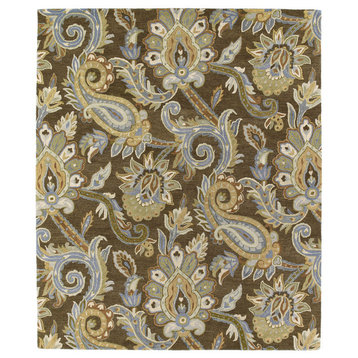 Kaleen Helena Brown Hand-Tufted Rug, 10'x14'