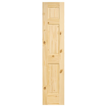 6-Panel Door, Solid Knotty Pine, Kimberly Bay Interior Slab Colonial, 80"x18"