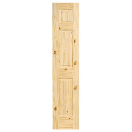 6-Panel Door, Solid Knotty Pine, Kimberly Bay Interior Slab Colonial, 80"x18"