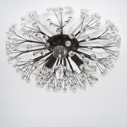 Dandelion 18 Flush Mount by Tony Duquette by Remains Lighting - Flush-mount Ceiling Lighting
