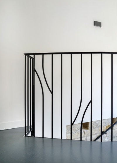 Современный Лестница by Olivier Chabaud Architecte - Paris & Luberon