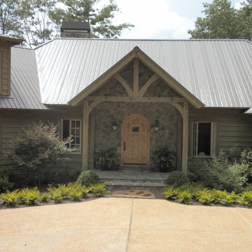 Mountain lake house