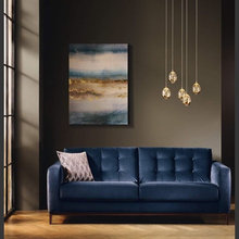 26 GO Blue Sofa