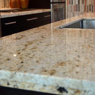 Cream Granite Countertop Houzz