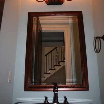 Powder Room of The Denali - 3,997 SF.  Plan available at www.MartyWhite.net