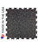 23"x23" Professional Grade Interlocking Rubber Floor Tiles, Set of 9
