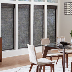 Blinds.com Woven Wood Shade Biscay - Roman Shades