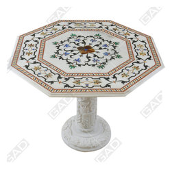 MARBLE INLAY TABLE TOPS DESIGNS - Products