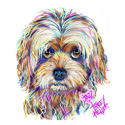Tracey Keller Hand Illustrated Digital Pet Portraits - Products