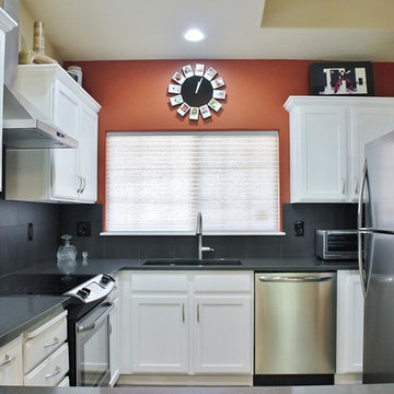 Transitional Kitchen & Bathroom Remodel