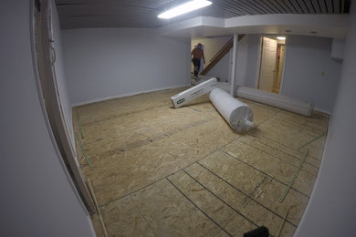 Basement Carpet Installation