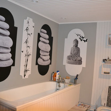 salle de bain zen "home staging