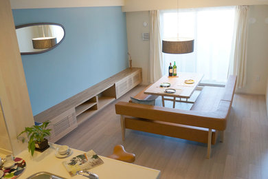 Design ideas for a dining room in Osaka.