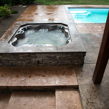 outdoor hot tub etc