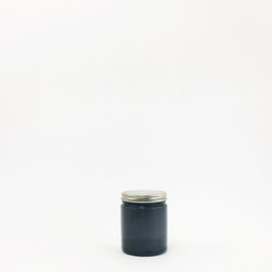 Medium Concrete Jar / Dark Gray - Decorative Jars And Urns