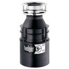 InSinkErator Black Garbage Disposal With Power Cord, BADGER5XPW/CORD