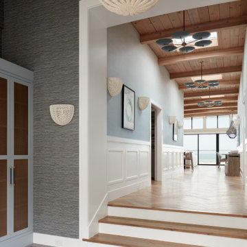 Beach House Meets Mid-Century