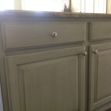 Kitchen cabinet refinishing