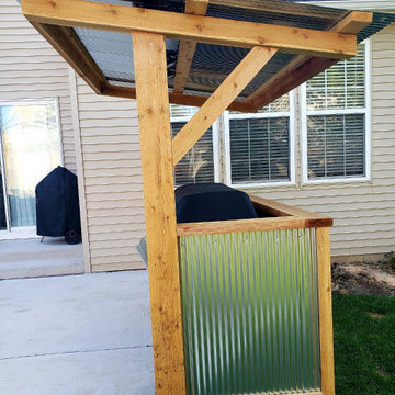 Charming Cedar Grill Shack