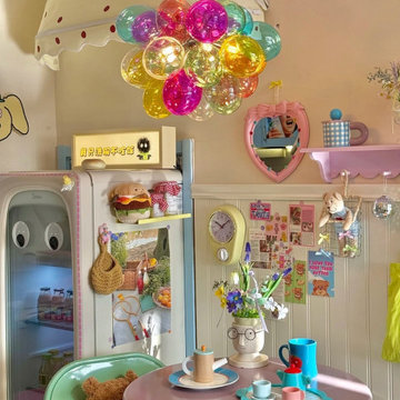 Dopamine Bubble Glass Chandelier – A Playful Symphony of Color & Light