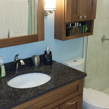Marble shower