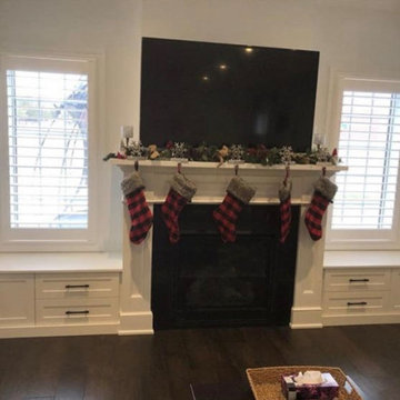 Vermont Shaker Cabinets in Snow White