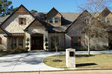 Inspiration for an exterior home remodel in Houston