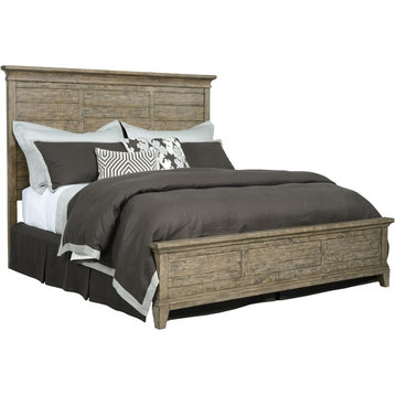 Kincaid Furniture Plank Road Jessup Panel Bed, Brown, California King