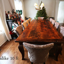 Reclaimed Wood Harvest Tables - Products