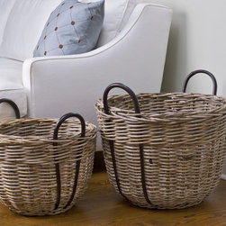 Kubu Nesting Baskets, Round - Baskets