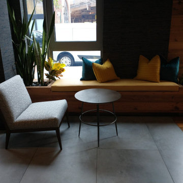 RESIDENTIAL LOBBY AND CLUBROOM WILLIAMSBURG BROOKLYN