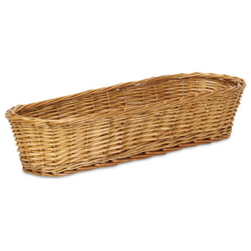 Panarium Willow Bread Basket Medium Brown Large