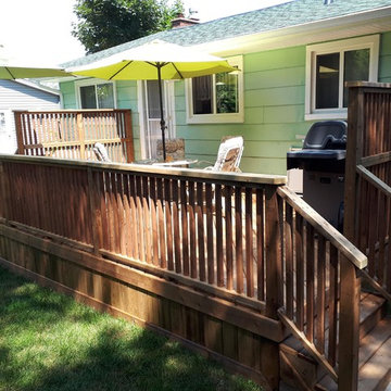 Deck and Patio Designs-Pressure Treated Decking