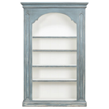 Banner Bungalow Display Bookcase Blue