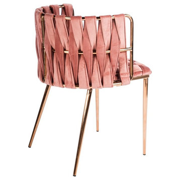 Milano Dining Chair, Rose