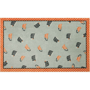 Mohawk Home Diner Coffee Cups Multi 2' 6" X 4' 2" Kitchen Mat