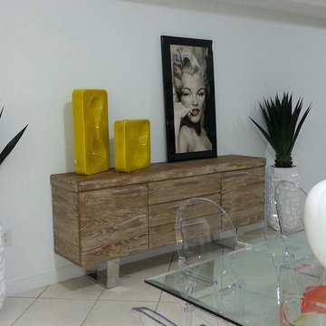 Miami colorful rental condo design
