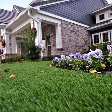 Front Yard Landscapes with Artificial Grass