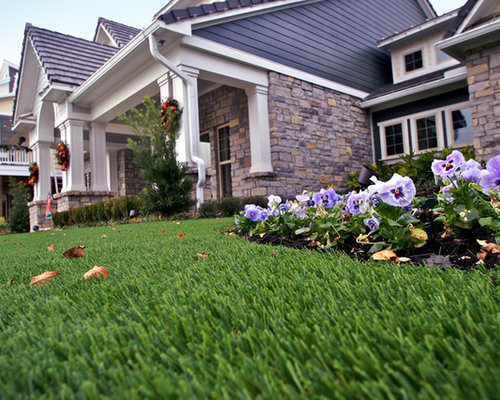 Front Yard Landscapes with Artificial Grass