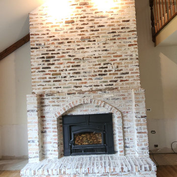 Fireplaces with German Smear