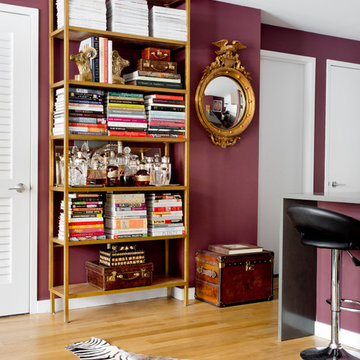 My Houzz: Rugs Define Living Spaces in a 750-Square-Foot Apartment