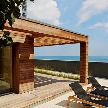 Goethe Street Residence - private rooftop terrace