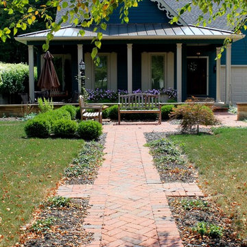 New Castle Indiana Front Yard Design