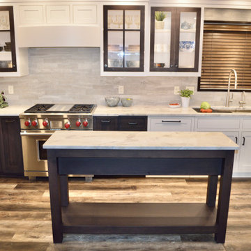 Small Kitchen with Luxury Appliances