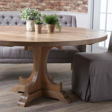 Caroline Round Pedestal Dining Table
