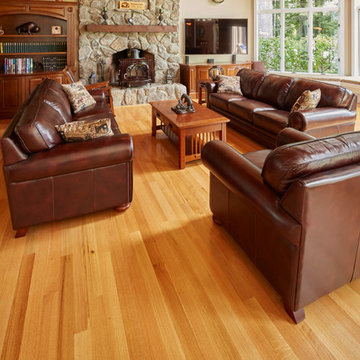 Airy Lake House - Rift & Quartered Red Oak